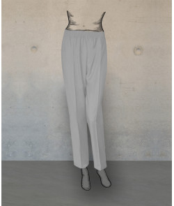 Female Trousers - Light Grey