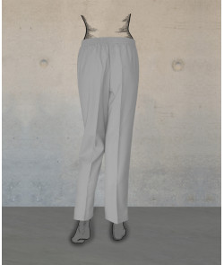 Female Trousers - Light Grey