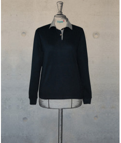 Female Polo Shirt - Navy Blue