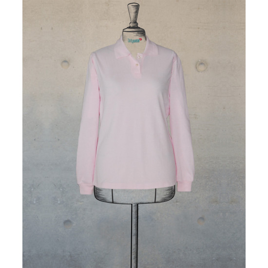 Female Polo Shirt - Baby Pink