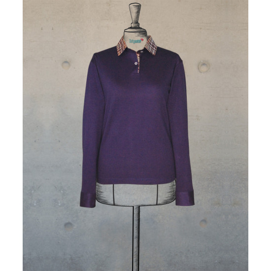 Female Polo Shirt - Purple