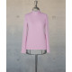 Female Turtleneck Top In Pink