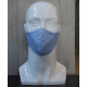 Washable Face Mask - Blue Pinstripes