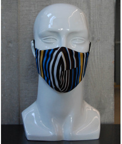 Washable Face Mask -  Striped Pattern