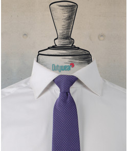 Necktie - Purple Patterned Jacquard