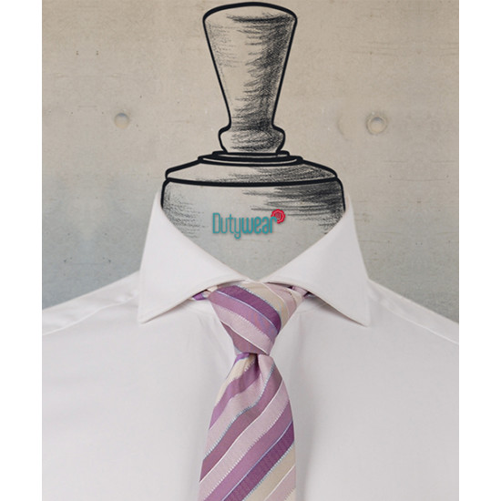 Necktie - Lilac Tones Stripes