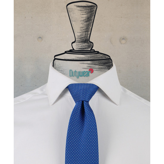 Necktie - Deep Blue Brocade