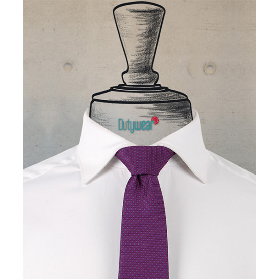 Necktie - Plum Brocade