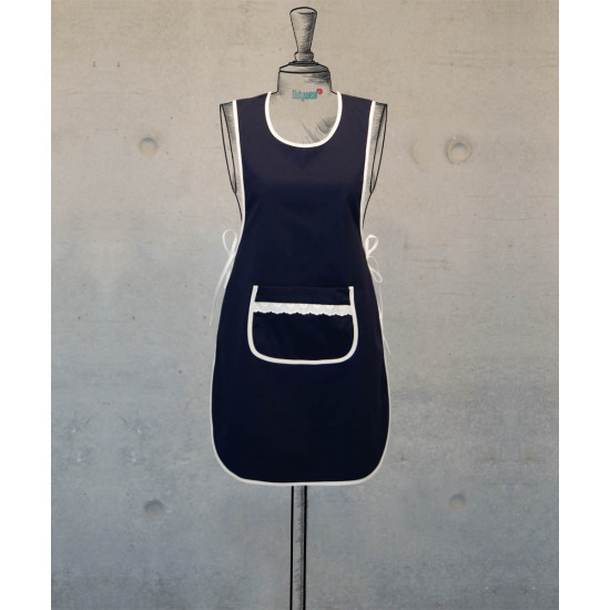 Double Sided Female Apron - Navy