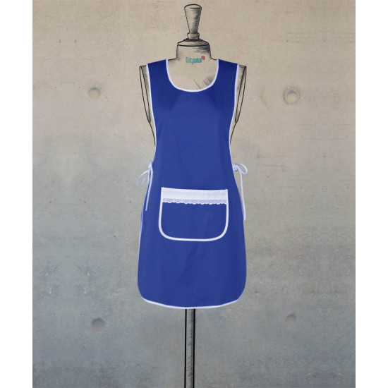 Double Sided Female Apron - Royal Blue