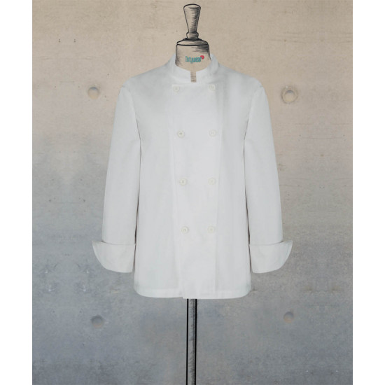 Chef Jacket - Double Breasted Plastic Buttons