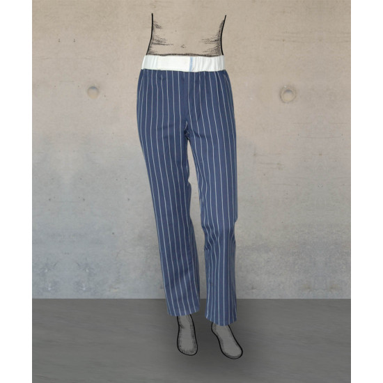 Chef Trousers - Smart Fit - Marine City Stripes