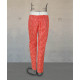 Chef Trousers - Smart Fit - Red-Orange Printed Stripes