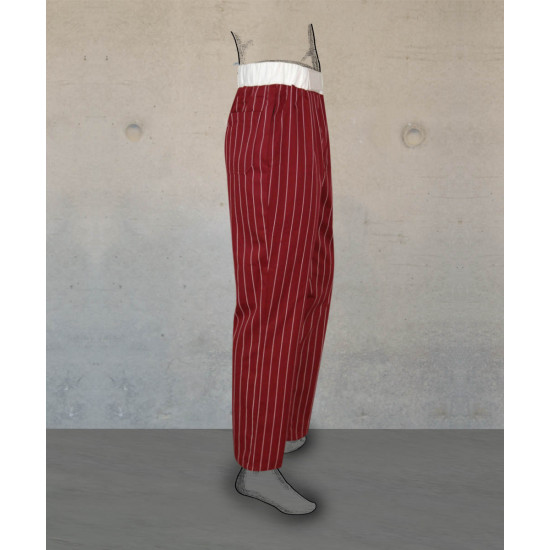 Chef Trousers - Smart Fit - Wine City Stripes