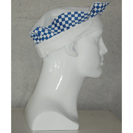 Kitchen beret - Blue Checks