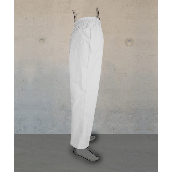 Male Trouser - Medical White