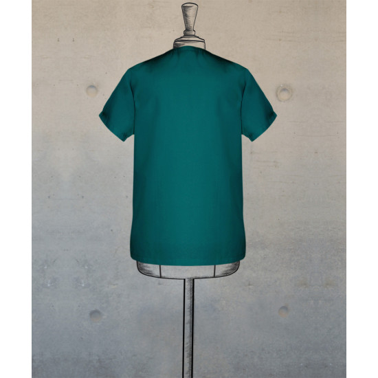 Male Scrub Tunic Green