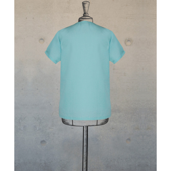 Male Scrub Tunic Mint