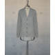 Female V-Neck Cardigan - Grey