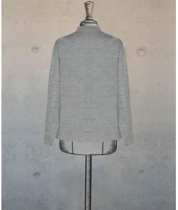 Female V-Neck Cardigan - Grey