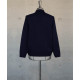 Female V Neck Cardigan - Navy Blue