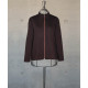 Female Fleece Jacket - Dark Brown