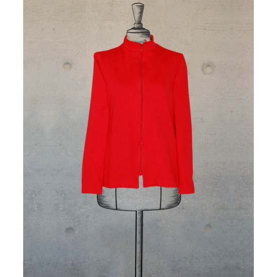 Female Fleece Jacket - Red