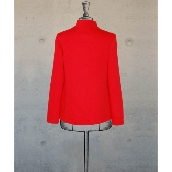 Female Fleece Jacket - Red