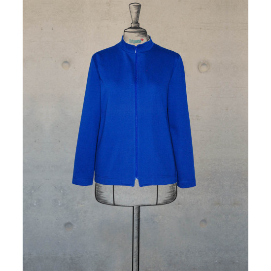 Female Fleece Jacket - Royal Blue