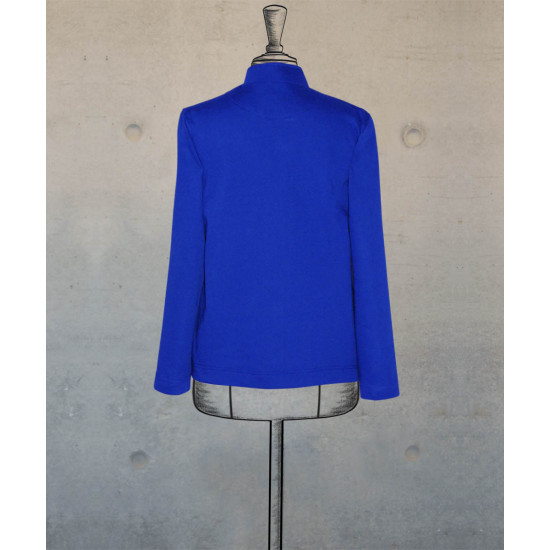 Female Fleece Jacket - Royal Blue