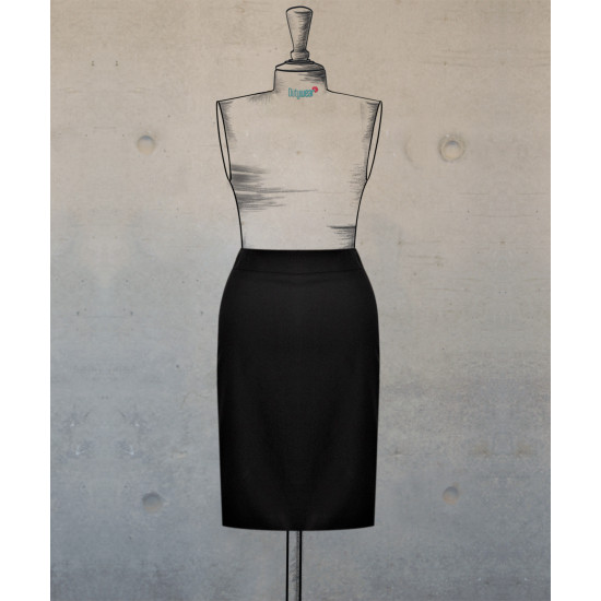 Pencil Skirt in Black