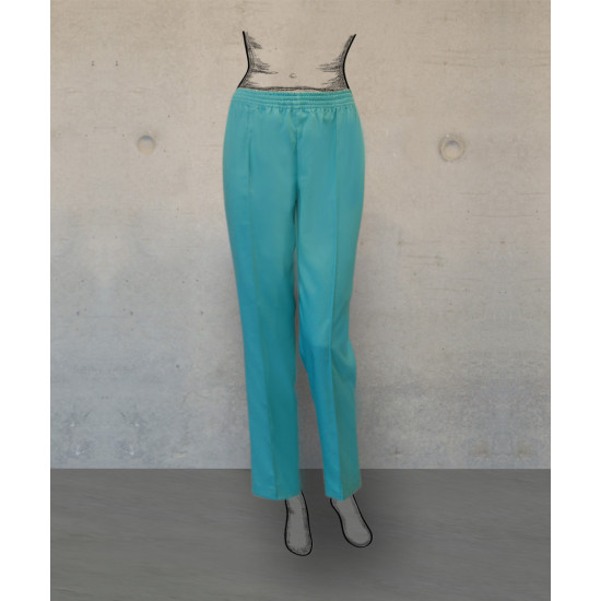 Female Trousers - Aqua