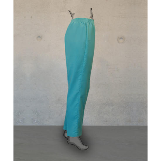 Female Trousers - Aqua