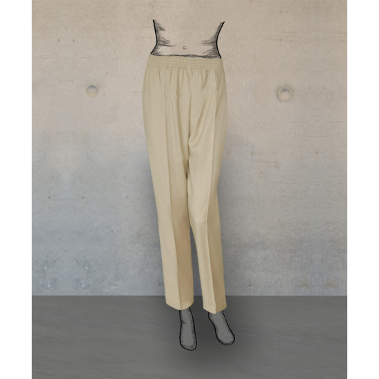 Female Trousers - Beige