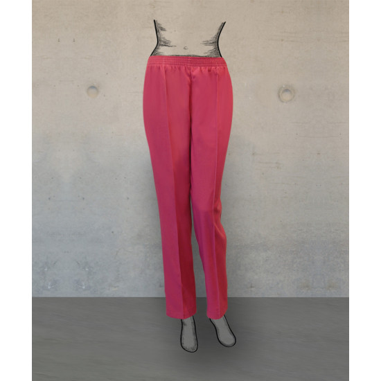 Female Trousers - Dark Pink