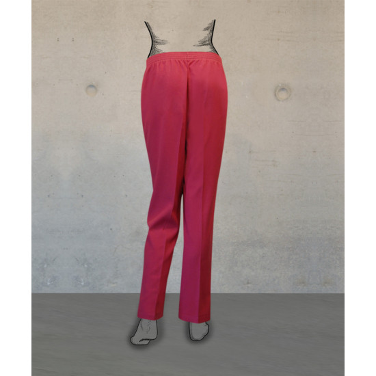 Female Trousers - Dark Pink