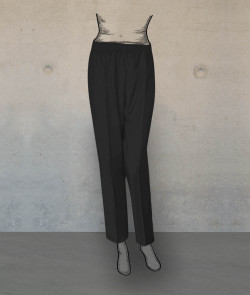Female Trousers - Charcoal Grey