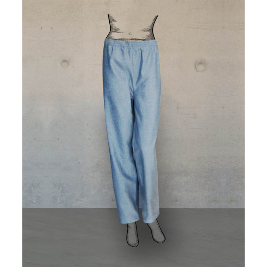 Female Trousers - Steel Blue