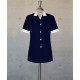 Female Tunic - V Neck Collar - Navy