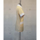 Female Tunic With Round Collar - Yellow Stripes