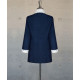 Female Tunic With Round Collar - Navy