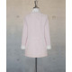 Female Tunic With Round Collar - Baby Pink Stripes