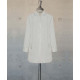 Female Tunic With Round Collar - White