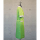 Dress - Zippered -  Lime