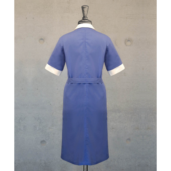 Dress - Zippered - Royal Blue