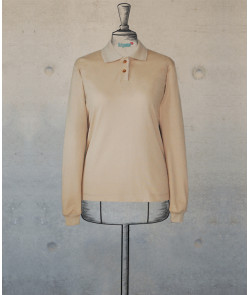 Female Polo Shirt - Beige