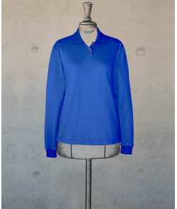 Female Polo Shirt - Royal Blue