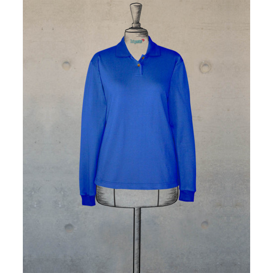 Female Polo Shirt - Royal Blue