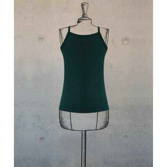 Basic Cami Top - Dark Green