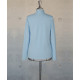 Female Turtleneck Top In Sky Blue